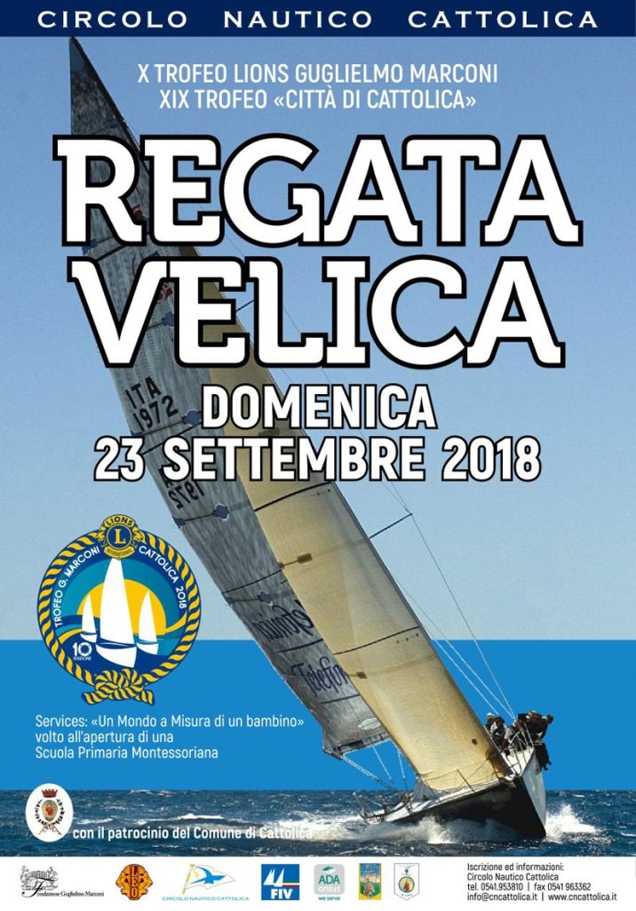 Manifesto Regata Velica Lions